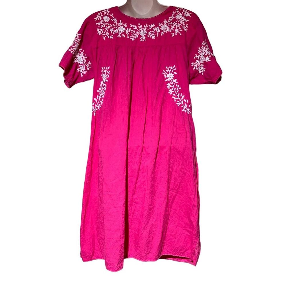 Roberta Roller Rabbit Women's Pink Embroidered Bo… - image 2